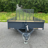 2025 Belmont UT610SS Solid Side Utility Trailer (SKU-00492)