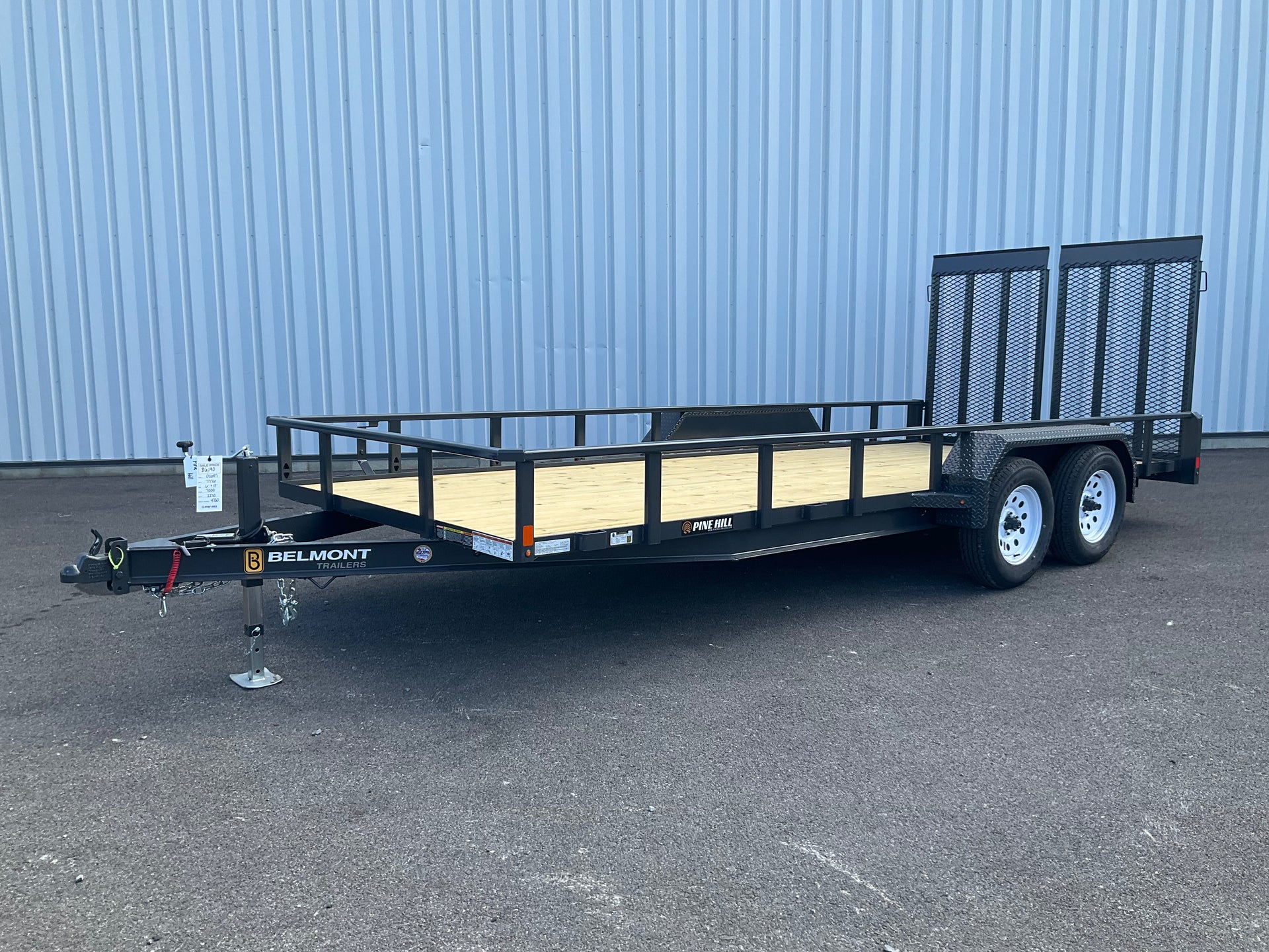 2026 Belmont LT618TT-7K Tube Top Landscape Trailer (SKU-00697