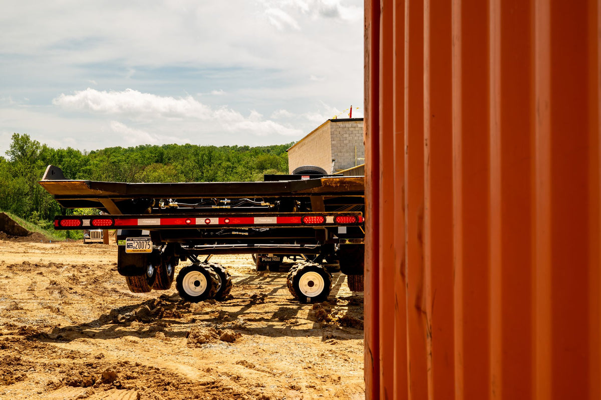 Southern Container Trailer Custom Container Trailers – Pine Hill Trailers