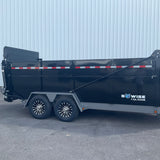 2026 BWise DU16-15 Low Pro DU 15.4K/17.6K/ Ultimate Dump Trailer (SKU-00591)