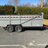 2025 BWise DU16-15 Low Pro DU 15.4K/17.6K/ Ultimate Dump Trailer (SKU-00183)