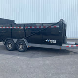 2026 BWise DU16-15 Low Pro DU 15.4K/17.6K/ Ultimate Dump Trailer (SKU-00591)