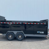 2026 BWise DU16-15 Low Pro DU 15.4K/17.6K/ Ultimate Dump Trailer (SKU-00591)