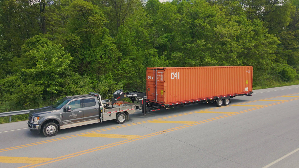 Custom Container Trailers – Pine Hill Trailers