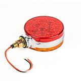 Red and Amber Double Faced Light with 21 LEDs