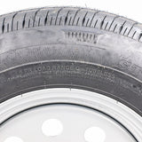 ST205/75R15 Load Range C on Silver Mod Wheel