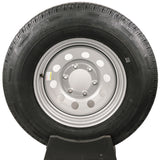 ST225/75R15 Load Range E on Silver Mod Wheel