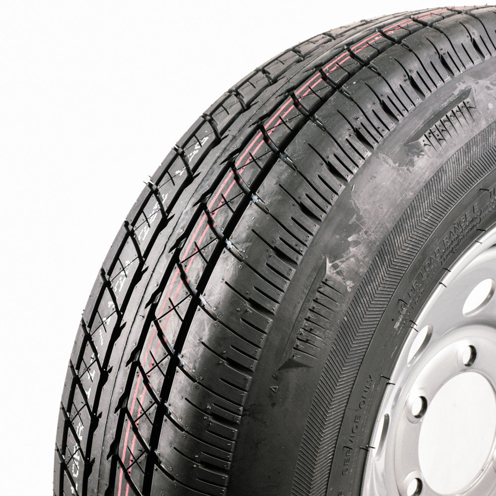 thumbnail image 2 of Free Country ST225/75R15 Trailer Tire & Wheel Assembly - 10-Ply, 6-Lug On 5.5 2 of 4