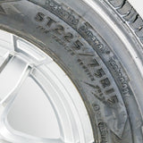 ST225/75R15 Load Range E Aluminum Spoke Wheel