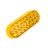 6" Amber Oval Tail Light