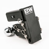 B&W Tow and Stow Ball Mount-Dual Ball (2" & 2 5/16") 2.5" Mount