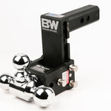 Soporte de bola de remolque y almacenamiento B&amp;W - Bola triple (1 7/8", 2" y 2 5/16")