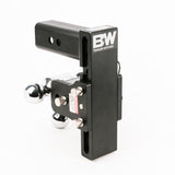 B&W Tow and Stow Ball Mount-Tri-Ball (1 7/8", 2" & 2 5/16")-2.5" Receiver