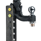 30K Ball & Pintle Combination Mount with Channel-2 5/16"