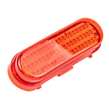 6" Oval STT Tail Light-Red