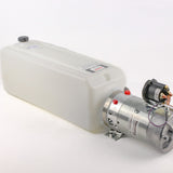 12 Volt Monarch Hydraulic Pump with Poly Tank