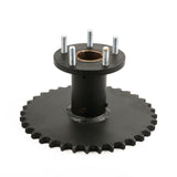 'A' Style Sideways Wheel Sprocket for 8" wheel.  #60 chain.